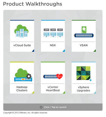 VMware Product Walkthroughs « vmexplorer