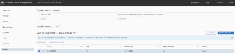 VCSA 7 Error in method invocation [Errno 2] No such file or directory ...